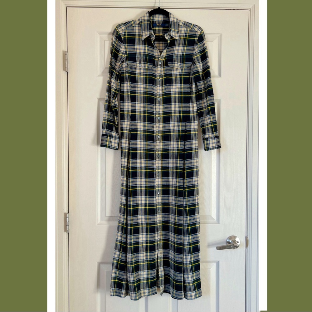 Polo Ralph Lauren Maxi Shirt Dress